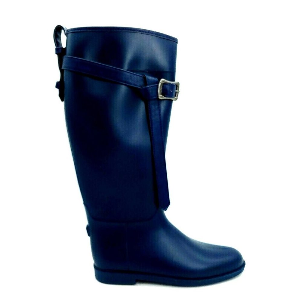 Dirty Laundry Womens Knee High Pull On Rain Boots 8